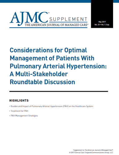 Supplement | Considerations for Optimal Management of Patients With Pulmonary Arterial Hypertension: A Multi-Stakeholder Roundtable Discussion